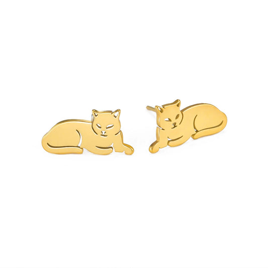 Mini Cat Earrings