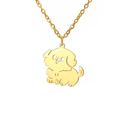Cute Puppy Necklace