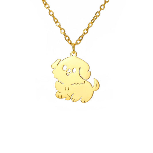 Cute Puppy Necklace