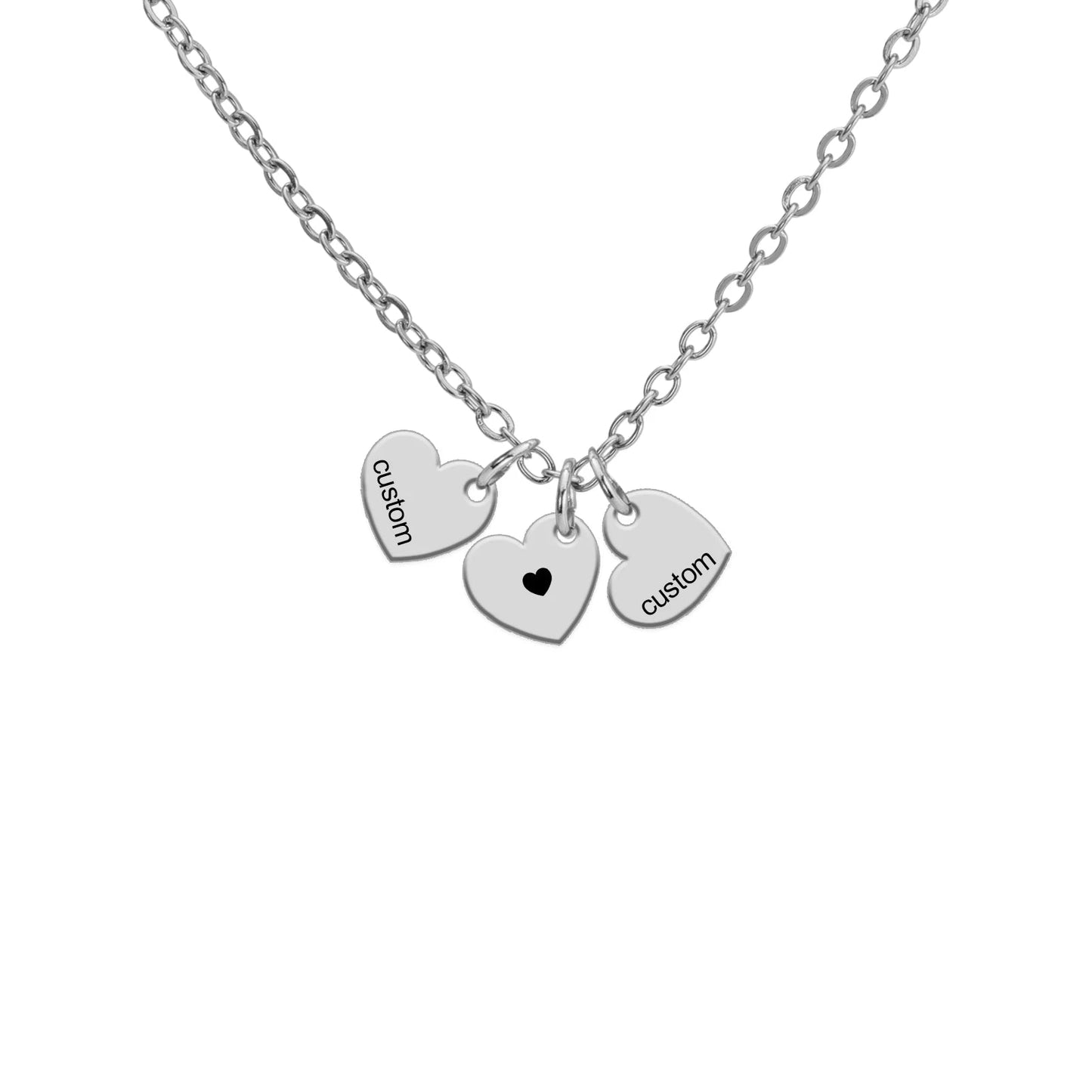 3 Heart Necklace