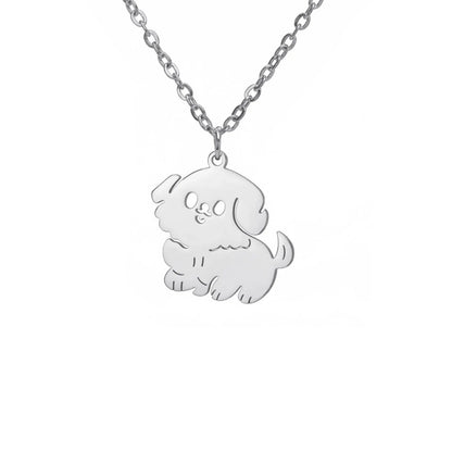 Cute Puppy Necklace