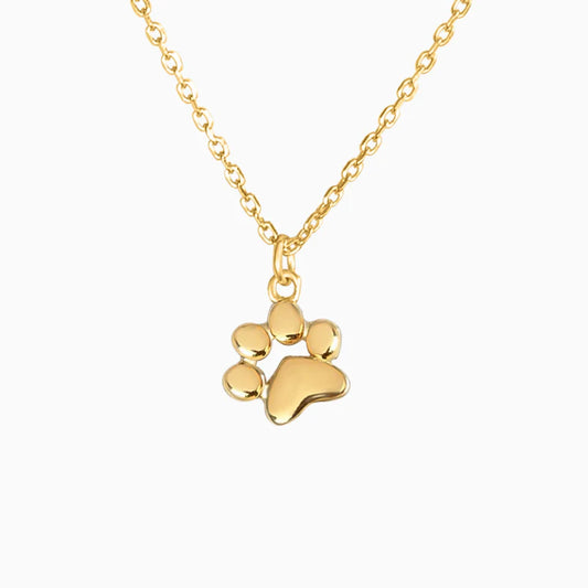 3D Luxury Hollow Paw Necklace